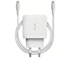 Trust MAXO 45W USB-C GAN įkroviklis, baltas - .