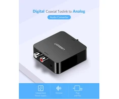 Ugreen Keitiklis skaitmeninio (Coaxial, Toslink) garso signalo į analoginį (RCA, 3.5mm)