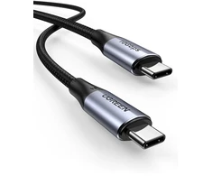 UGREEN 80150 USB C laidas USB 3.2 Gen 2 (3.1 Gen 2) 10 Gbit/s 100 W / juodas