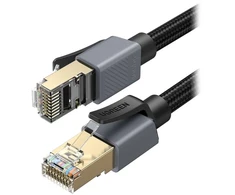 Ugreen MN343 RJ45 Cat. 8 F/FTP tinklo kabelis, 2 m – juodas