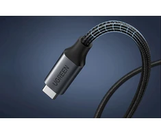 Kabelis ilgiklis USB C kištukas - USB C lizdas USB3.2 100W 1m 10Gbps juodas US372 UGREEN