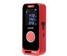 Įkraunamas lazerinis atstumo matuoklis, 40m; LCD; Li-ion , Type-C, UNI-T
