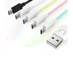 USAMS kabelis U-Turn microUSB 1mbaltos spalvos 2A MICUSBXD02 (US-SJ098)