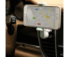 USAMS automobilinis telefono laikiklis oro grotelėms Tuyere FX Series baltos spalvos VSFX02 (US-ZJ012)