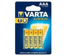 Varta AAA SuperLife Zinc Carbon Baterija 4pcs