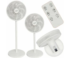 LTC Ventiliatorius STOJĄCY 14" 55W, CYFROWY WYŚWIETLACZ, Pultas, 3 POZIOMY PRĘDKOŚCI