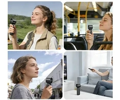 USAMS Ice-Cooling skaitmeninis didelės spartos ventiliatorius 2000mAh baltas