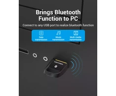 Adapteris USB Bluetooth 5.0 Vention CDSB0 - Juodas
