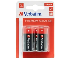 Verbatim C-LR14 C Batteries 2pcs