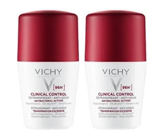 Vichy Clinical Control Deodorant 96 h rutulinis dezodorantas, 2 x 50 ml
