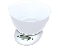 Virtuvinės svarstyklės Virtuvės svarstyklės Omega Electronic Baltas (43147)