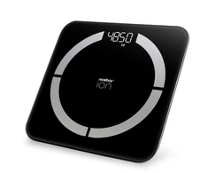 Virtuvinės svarstyklės Roger Niceboy ION SmartScale su LED ekranu (maks. 180kg) Juodas