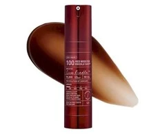 VT COSMETICS Raudona Booster Reedle Shot 100 antioksidacinis senėjimą stabdantis serumas su mikroadatomis, 50 ml