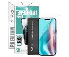 Wocco Tempered Glass Premium Screen Protector for Apple iPhone 15 Pro
