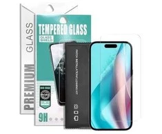 Wocco Tempered Glass Premium Screen Protector for Apple iPhone 15 Pro Max