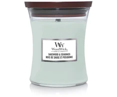 WoodWick Aromatinė žvakė (Sagewood &amp; Seagrass), 275 g