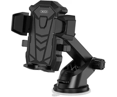 Xo car holder C76 juodas with suction cup