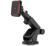 XO automobilinis laikiklis C83 magnet juodos spalvos su suction cup