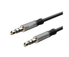 Kabelis XO Jack 3.5mm - Jack 3.5mm 1m pilkas (NB121)