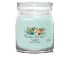 Yankee Candle Aromatinė žvakė Signature glass medium Aloe - Agave 368 g