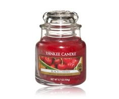Yankee Candle Juodas Cherry Scented Candle kvapni žvakė, 623 ml