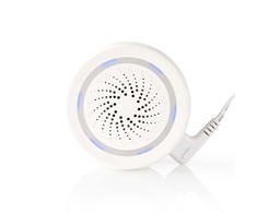 Nedis WLAN Smart Siren (WIFISI10CWT) - aliarmas arba akustinis įspėjimo signalas, 85 dB