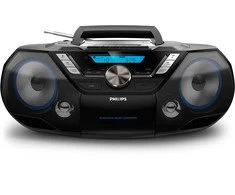 Philips CD Soundmachine AZB798T/12, Bluetooth, CD, MP3-CD, USB, DAB+, FM, kasetė, 12W