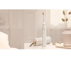 Elektrinis dantų šepetėlis Philips Sonicare DiamondClean Prestige 9900 HX9992/12, šampano spalvos