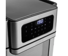 Gruzdintuvė Princess Princesė | Aerofryer Orkaitė | 182065 | Galia 1500 W | Talpa 10 L | Juodas/Nerūdijantis plienas