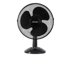 Ventiliatorius Mesko | Fan | MS 7309 | Table Fan | Juodas | Diameter 30 cm | Greičių skaičius 3 | Oscillation | 40 W