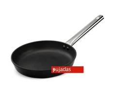Keptuvė Juodas PUJADAS neprideganti su metaline rankena (24x5 cm)
