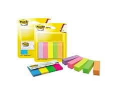 3M Lipnūs žymekliai Post-it, 15 x 50 mm, 5 spalvos