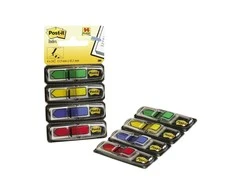 Lipnūs žymekliai Post-it Strėlytės, keičiami, 4 spalvos