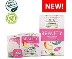 Ahmad Tea Natūrali arbata ''Beauty'', vokeliuose, 20 vnt.