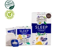 Ahmad Tea Natūrali arbata ''Sleep'', vokeliuose su siūlu, 20 vnt.