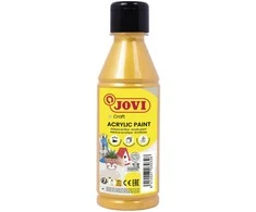 Akriliniai dažai JOVI, 250ml, auksinės sp.