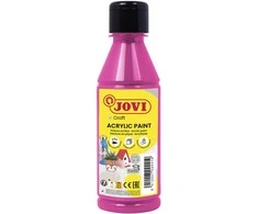 Akriliniai dažai JOVI, 250ml, rožinės sp.