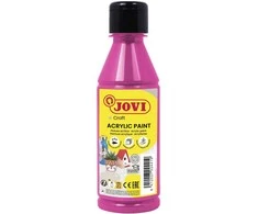 Akriliniai dažai JOVI, 250ml, rožinės sp.