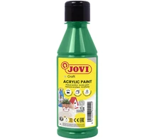 Akriliniai dažai JOVI, 250ml, tamsiai žalios sp.