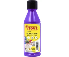 Akriliniai dažai JOVI, 250ml, violetinės sp.