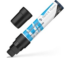Akrilinis žymeklis SCHNEIDER Paint-it 330, 15 mm, juoda sp.