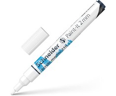 Akrilinis žymeklis SCHNEIDER Paint-it 310, 2 mm, balta sp.