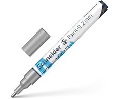 Akrilinis žymeklis SCHNEIDER Paint-it 310, 2 mm, sidabrinė sp.