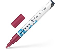 Akrilinis žymeklis SCHNEIDER Paint-it 310, 2 mm, bordo sp.