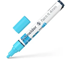 Akrilinis žymeklis SCHNEIDER Paint-it 320, 4 mm, pastelinė mėlyna sp.