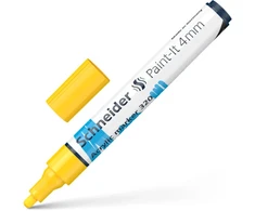 Akrilinis žymeklis SCHNEIDER Paint-it 320, 4 mm, geltona sp.