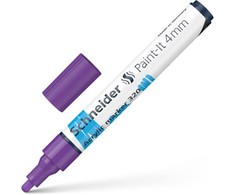 Akrilinis žymeklis SCHNEIDER Paint-it 320, 4 mm, violetinė sp.
