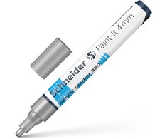 Akrilinis žymeklis SCHNEIDER Paint-it 320, 4 mm, sidabrinė sp.