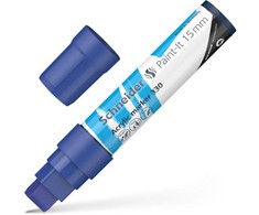 Akrilinis žymeklis SCHNEIDER Paint-it 330, 15 mm, mėlyna sp.