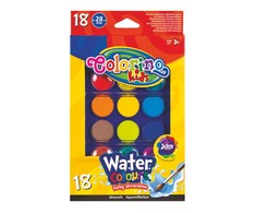 Akvarelė Colorino Kids, 18 spalvų